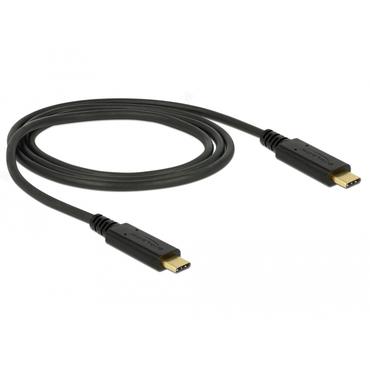 Delock - USB typ C-kabel - 24 pin USB-C till 24 pin USB-C - 1 m