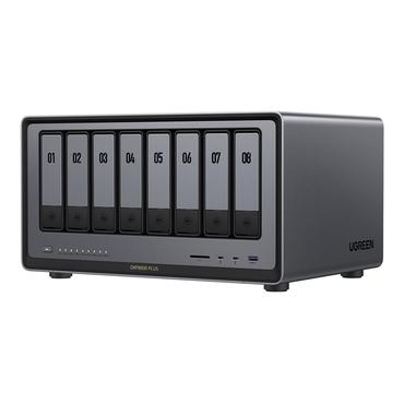 Ugreen NAS-server - 8 lagringsplatser - 2,5/3,5 - 2x LAN