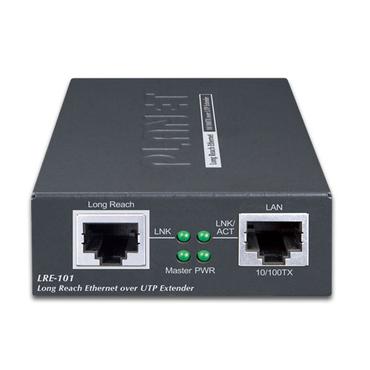PLANET LRE-101 netværk forlænger Netværkssender & -modtager Sort 10, 300 Mbit/s