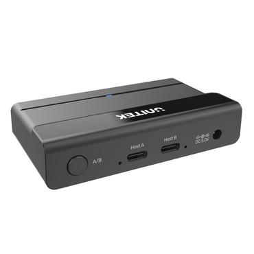 Unitek KVM Switcher - switch - 4 portar