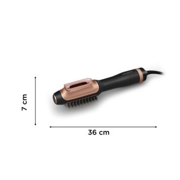 Rowenta CF9840F0 hårstyler Varmluftsbørste Varm Sort, Kobberfarve