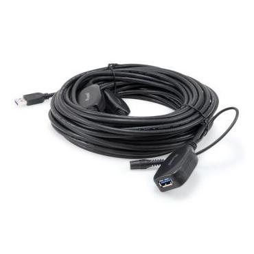 Equip 133348 USB-kabel USB 3.2 Gen 1 (3.1 Gen 1) 15 m USB A Sort