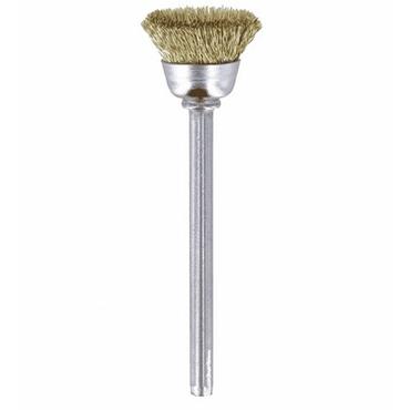 Dremel Messingb&uuml;rste 536 Stahldraht vermessingt Schaft-&Oslash; 3.2 mm 26150536JA 2 St. (26150536JA)