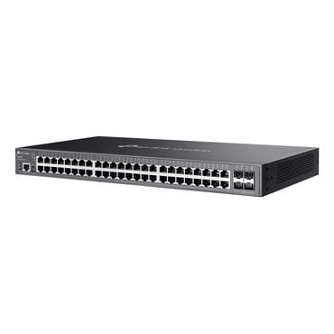 TP-Link Omada SG5452X netværksswitch Administreret L3 Gigabit Ethernet (10/100/1000) Sort