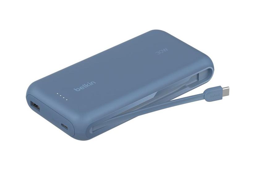 Belkin Boostcharge Powerbank Med Integreret Kabel Usb Usb Watt