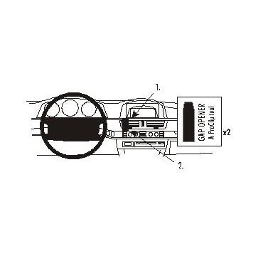 Brodit ProClip - monteringsbeslag til køretøjer