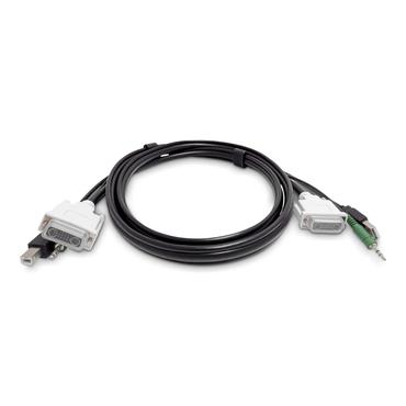 StarTech.com SKDVMMKVM06-TAA KVM-kabel Sort 1,8 m