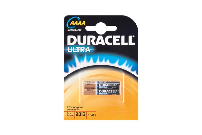 Duracell AAAA batterier, 2 stk.