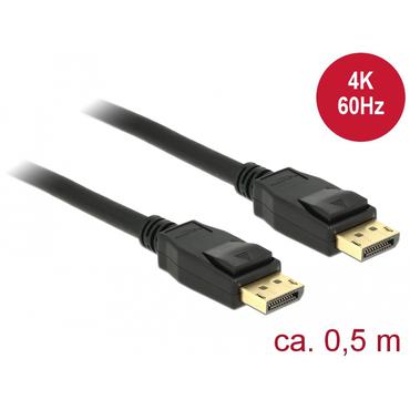 Delock - DisplayPort-kabel - DisplayPort till DisplayPort - 50 cm