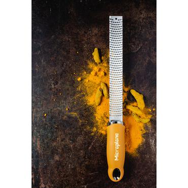 Microplane Premium Classic Zester-Reibe ockergelb
