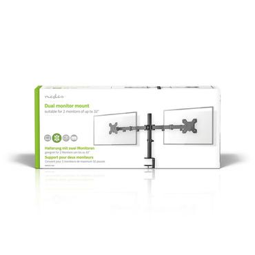 Nedis Monitorbeugel voor Bureaus / 2 Scherm(en) / 15