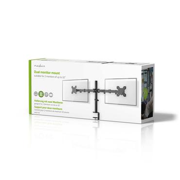 Nedis Monitorbeugel voor Bureaus / 2 Scherm(en) / 15