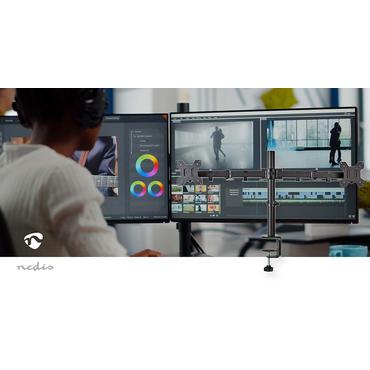 Nedis Monitorbeugel voor Bureaus / 2 Scherm(en) / 15