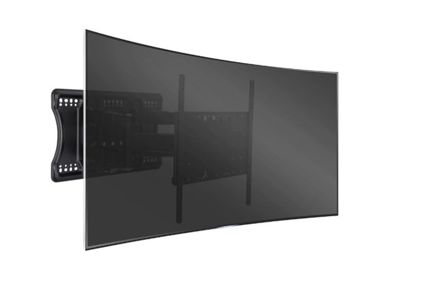 Multibrackets M Arc/ Curved Spacerkit komponenter til montering - for LCD display - sølv