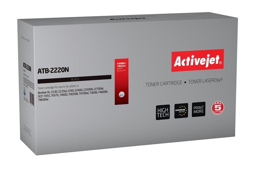 Activejet ATB-2220N (erstatning Brother TN-2220/TN-2010; Supreme; 2600 sider; sort)