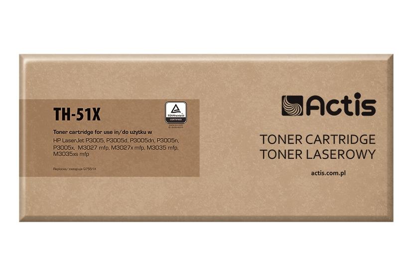 Toner ACTIS TH-51X (replacement HP 51X Q7551X; Standard; 13000 pages; black)
