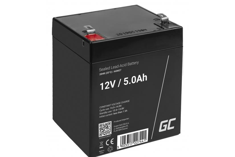 Green Cell - UPS-batteri - F&ouml;rseglat med blysyra (SLA) - 5 Ah