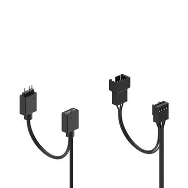 Fractal Design Aspect 14 RGB PWM - indsats med bl&aelig;ser