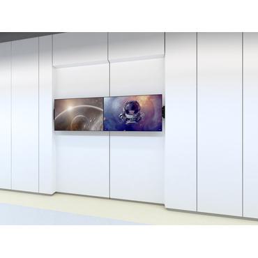 Multibrackets M Pro Series Wallmount MBWW2U beslag - for 2 LCD displays - sort