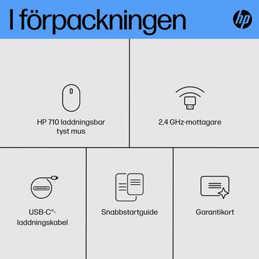 HP 710 Rechargeable Silent Mouse