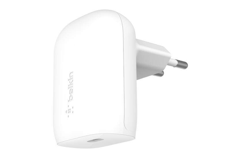 Belkin BoostCharge strømforsyningsadapter - PPS-teknologi - 24 pin USB-C - 30 Watt