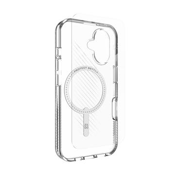 Zagg Luxe + Glass 360 - baksidesskydd f&ouml;r mobiltelefon