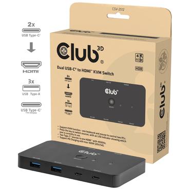 Club 3D KVM-switch