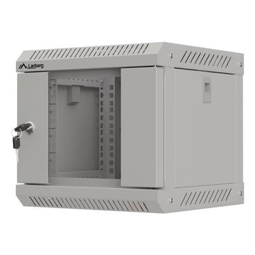 Lanberg WF11 Series - rack - 300 x 300, med glasdør, flad pakke - 4U