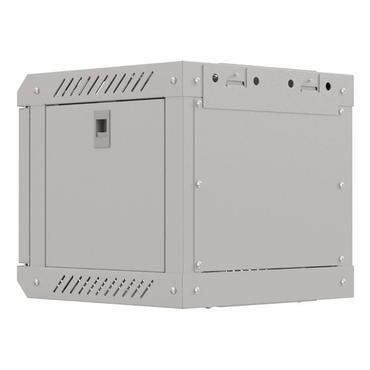 Lanberg WF11 Series - rack - 300 x 300, med glasdør, flad pakke - 4U