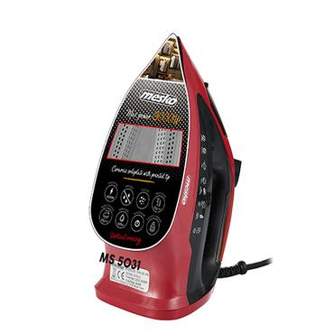 Mesko Home MS 5031 strygejern Dampstrygejern Keramisk stryges&aring;l 2400 W R&oslash;d