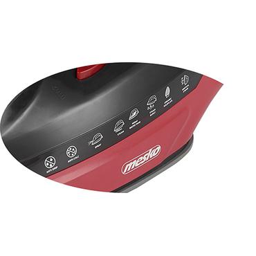 Mesko Home MS 5031 strygejern Dampstrygejern Keramisk stryges&aring;l 2400 W R&oslash;d