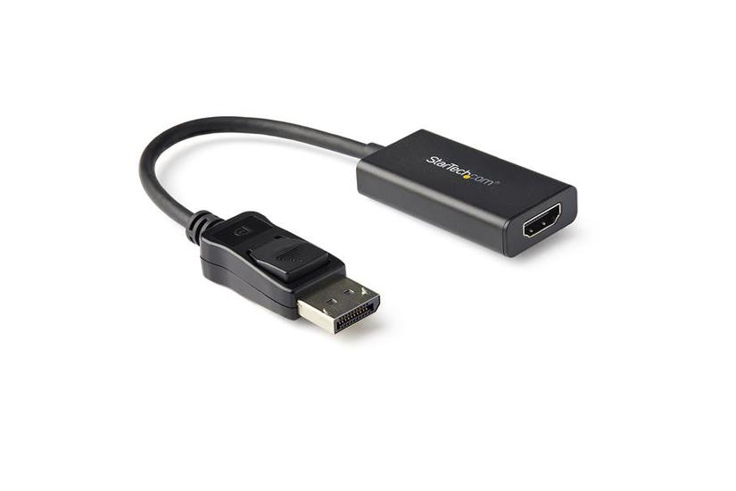 StarTech.com DisplayPort till HDMI-adapter - 4K 60 Hz HDR10 Aktiv DisplayPort 1.4 till HDMI 2.0b videokonverterare - 4K DP till HDMI-adapterdongel f&ouml;r monitor/sk&auml;rm/TV - DP-kontakt med l&aring;sning - videokort - DisplayPort / HDMI - 25.16 cm