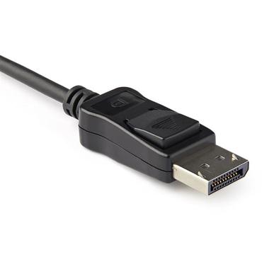 StarTech.com DisplayPort till HDMI-adapter - 4K 60 Hz HDR10 Aktiv DisplayPort 1.4 till HDMI 2.0b videokonverterare - 4K DP till HDMI-adapterdongel f&ouml;r monitor/sk&auml;rm/TV - DP-kontakt med l&aring;sning - videokort - DisplayPort / HDMI - 25.16 cm