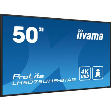 iiyama ProLite LH5075UHS-B1AG 50" Klass (49.5" visbar) LED-bakgrundsbelyst LCD-skärm
