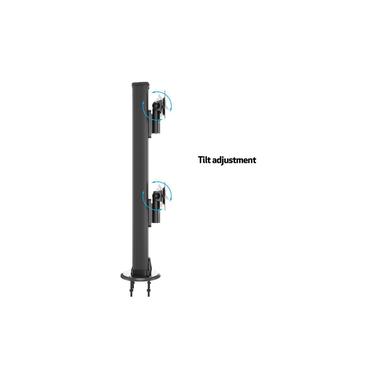 M Deskmount HD monteringskomponent - svart