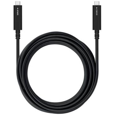 Sharp 100016091 USB-kabel USB 2.0 5 m USB C Sort