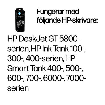HP GT53XL - høj kapacitet - sort - original - blækrefill