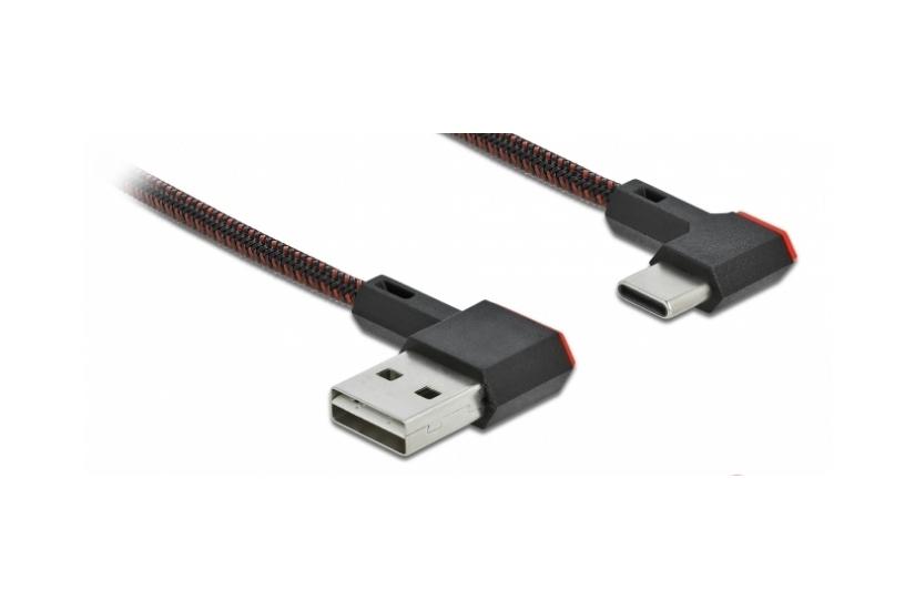 Delock Easy - USB typ C-kabel - USB till 24 pin USB-C - 2 m