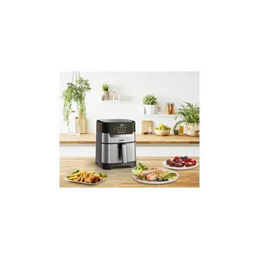 Tefal Easy Fry & Grill EY505D Enkelt 4,2 L Enkeltstående 1550 W Varmluftsteger Rustfrit stål