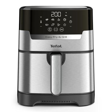 Tefal Easy Fry & Grill EY505D Enkelt 4,2 L Enkeltstående 1550 W Varmluftsteger Rustfrit stål