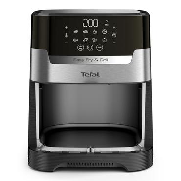 Tefal Easy Fry & Grill EY505D Enkelt 4,2 L Enkeltstående 1550 W Varmluftsteger Rustfrit stål