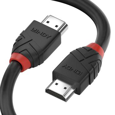 Lindy 36470 HDMI-kabel 0,5 m HDMI Type A (Standard) Sort