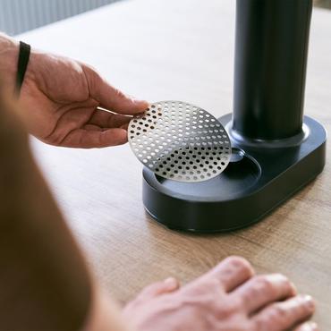 Brita SodaONE Plast, Rustfrit stål Sort