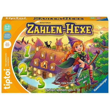 tiptoi 00132 Zahlen-Hexe 15 min. Brætspil Indlæring
