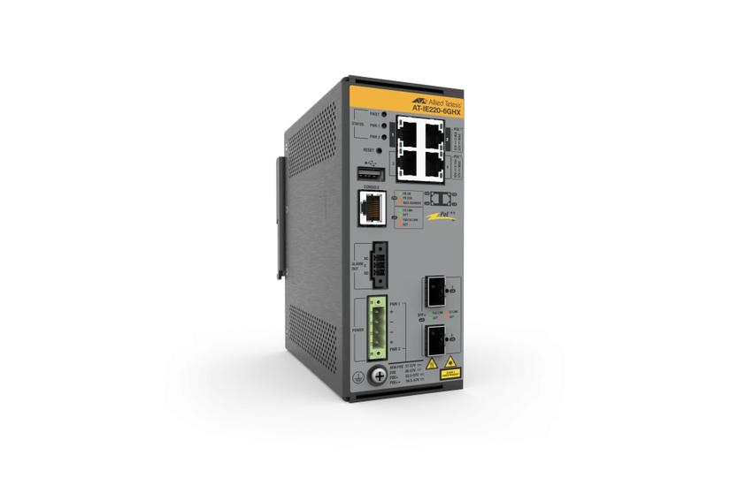 Allied Telesis AT IE220-6GHX - switch - 6 portar - Administrerad