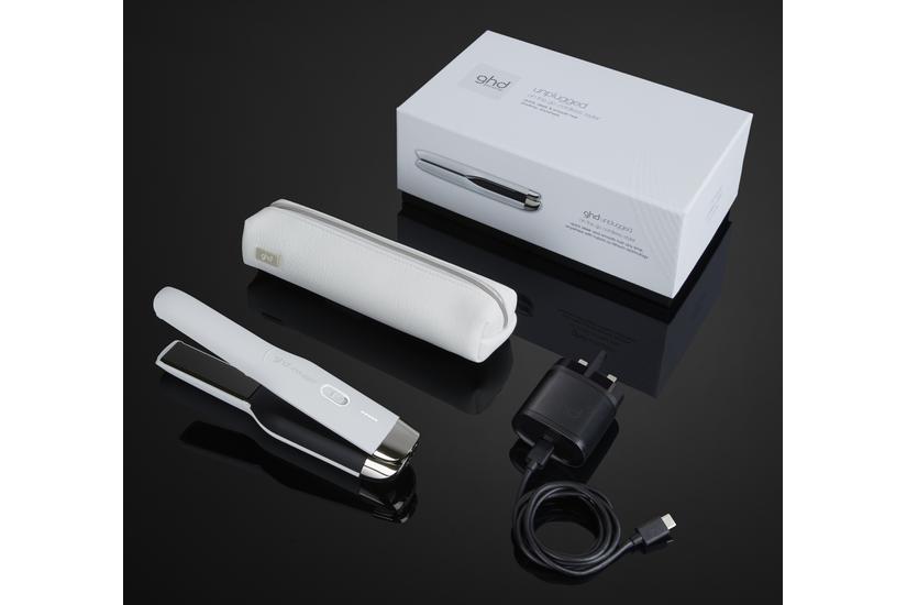 Ghd Unplugged kabelloser Haargl&auml;tter - wei&szlig;