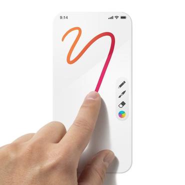 ZAGG InvisibleShield Glass Elite - sk&auml;rmskydd f&ouml;r mobiltelefon - l&auml;mplig f&ouml;r fodral