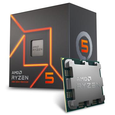 AMD Processor - 4.3 GHz - 6 kerner - 12 tråde - Ryzen - AM5-sockel - 0,384 MB - DDR5-SDRAM