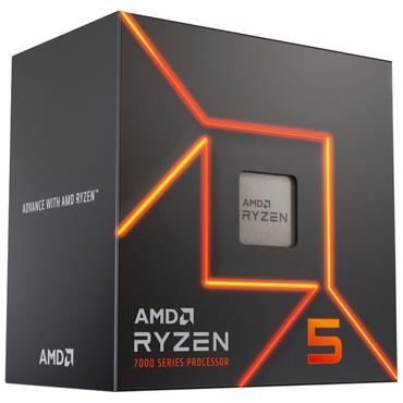 AMD Processor - 4.3 GHz - 6 kerner - 12 tråde - Ryzen - AM5-sockel - 0,384 MB - DDR5-SDRAM