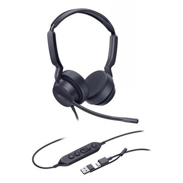 Yealink Dual UC-headset med USB-C/A-tilslutning